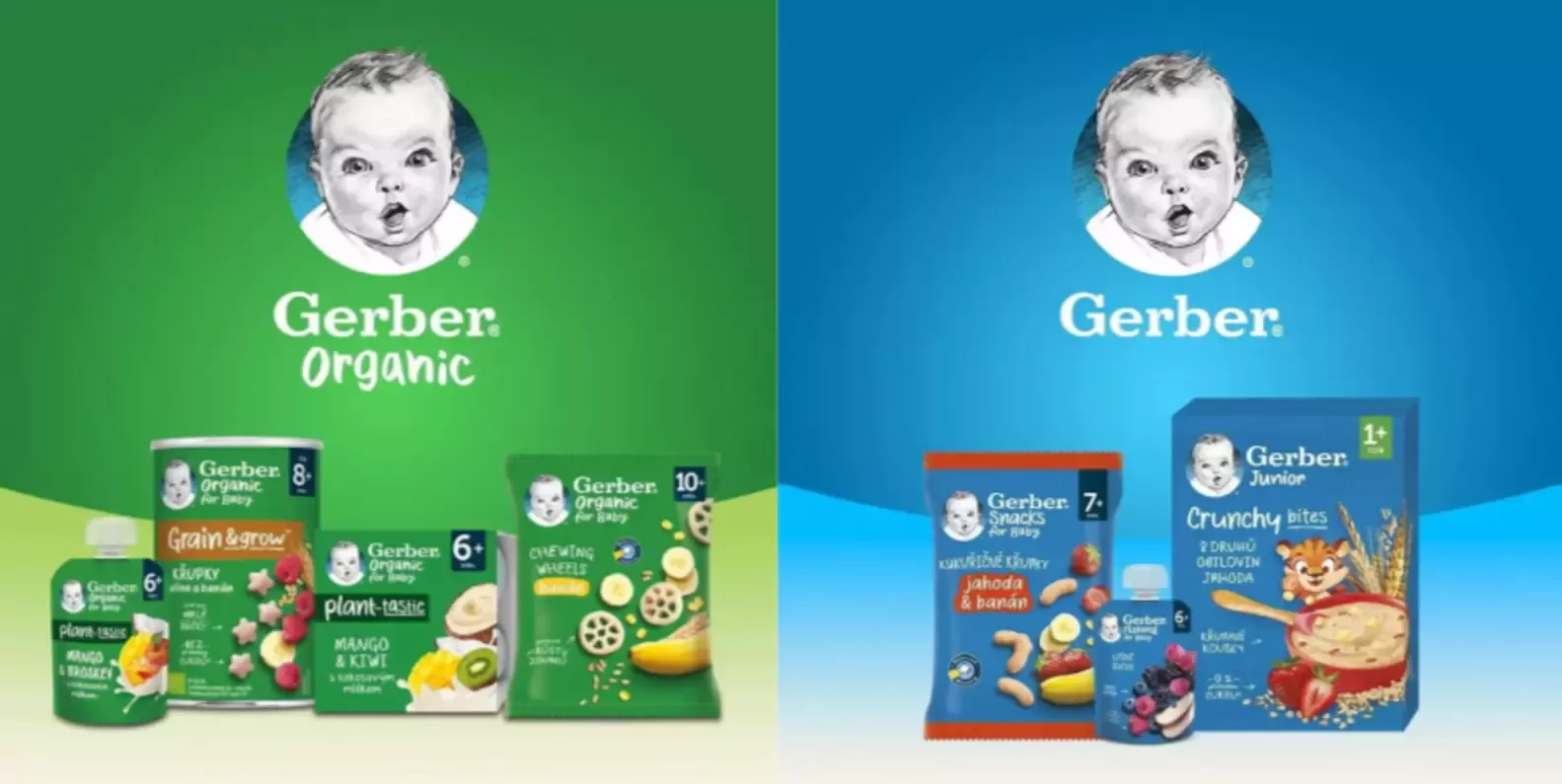 Gerber | Naše výrobky | Dětská výživa | Nestlé Česko