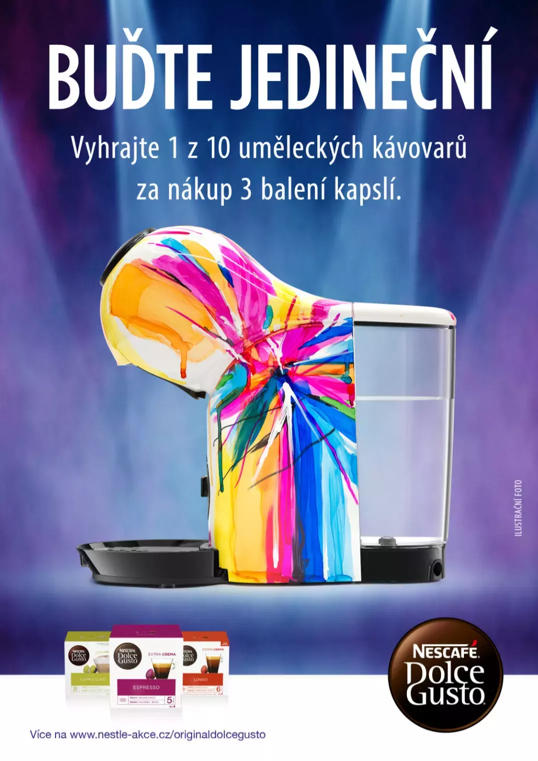 NESCAFÉ® Dolce Gusto® láká na originálně ručně malované kávovary